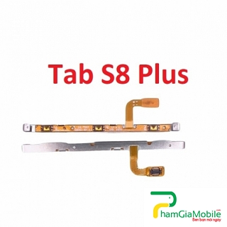 Dây Nút Nguồn Âm Lượng Samsung Galaxy Tab S8 Plus Power On off + Volume Key Flex Cable